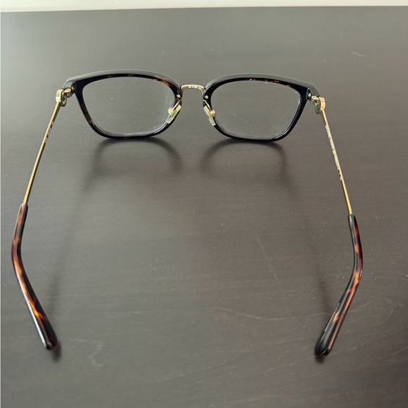 Michael Kors Eyeglasses Tortoise & Gold MK Logo Frames w/ Case - Picture 2 of 6
